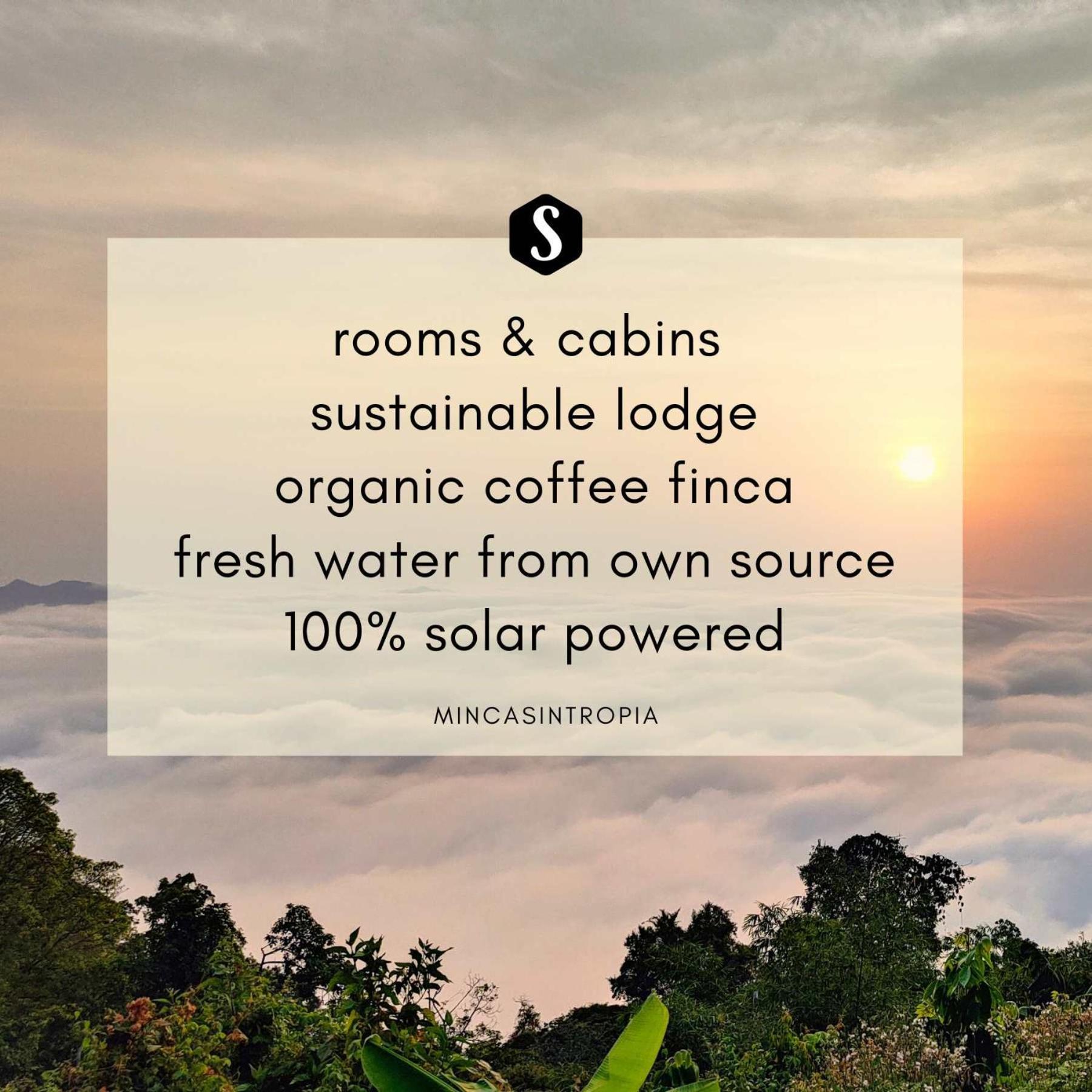 Minca Sintropia - Sustainable Lodge & Organic Coffee Finca 外观 照片